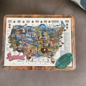 BASEBALL STADIUMS JIGSAW PUZZLE